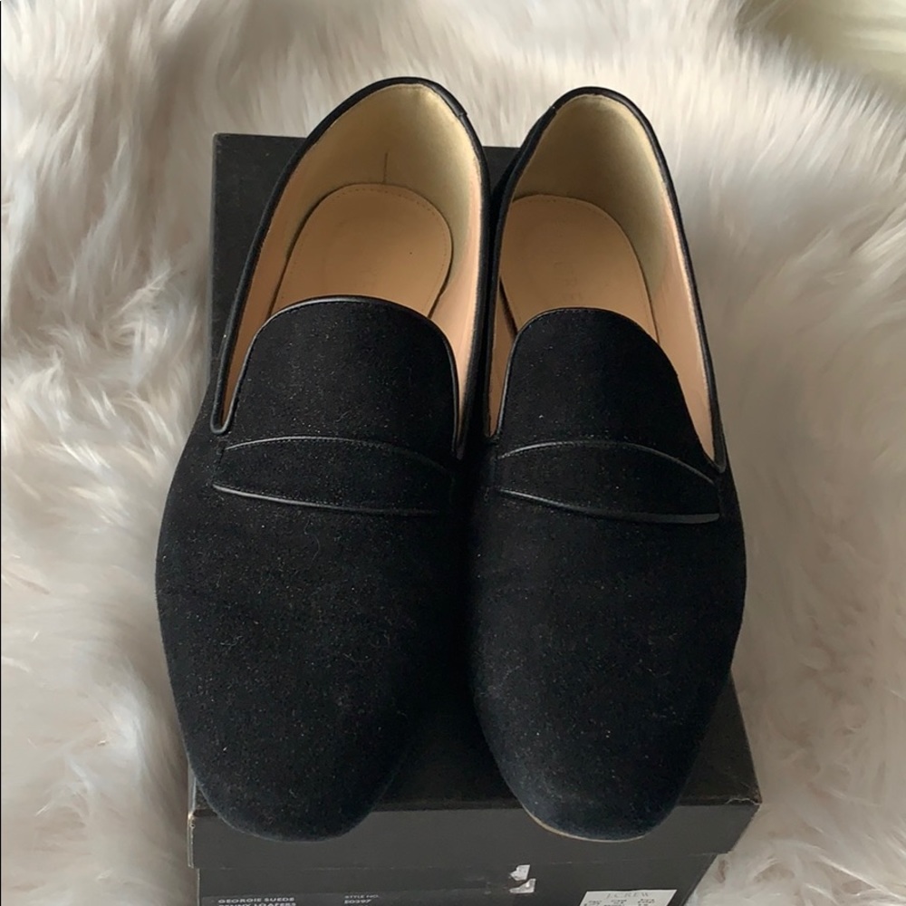 J.Crew Georgie Suede Penny Loafers